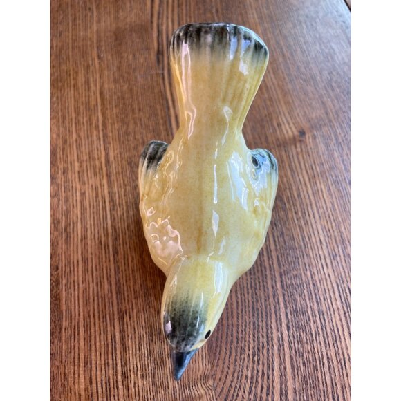Vintage Stangl Pottery Yellow Bird Figurine #3592 Hand Painted Ceramic - Picture 7 of 7